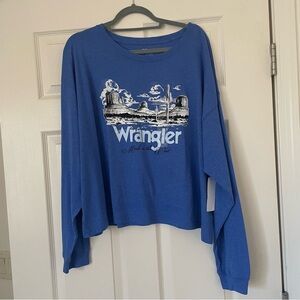 Wrangler long sleeve shirt size XL
